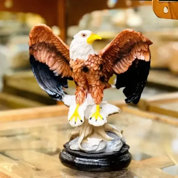 Miniature Falcon Sculpture